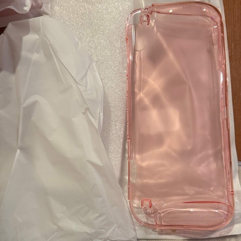 Transparent Pink switch case